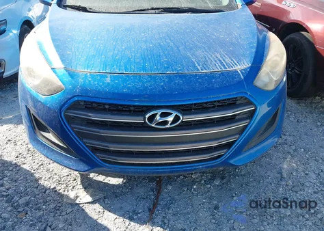 2017 Hyundai Elantra Gt из США, поврежденный, VIN KMHD35LHXHU368077